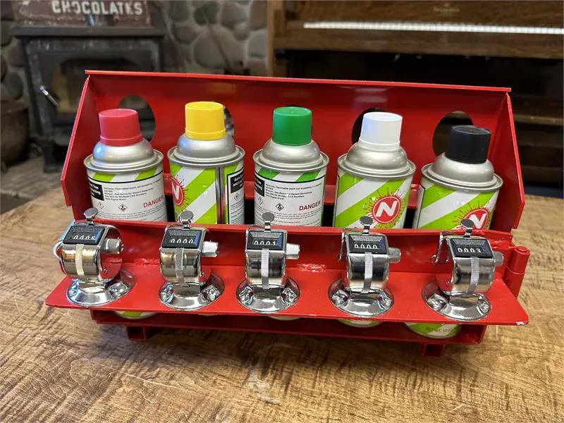 5 Can Spray Paint Holder