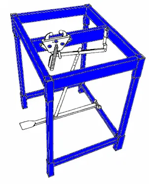 NO HAMMER CLAMP MACHINE (MACHINE ONLY)
