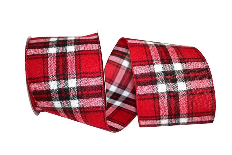 WOODLAND PLAID FLANNEL WIRED EDGE