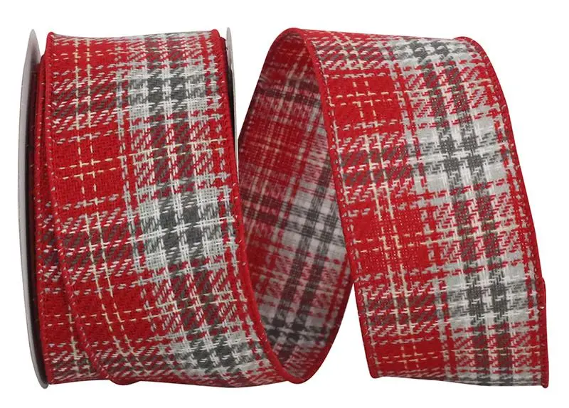 PLAID TWILL FLANNEL WIRED EDGE