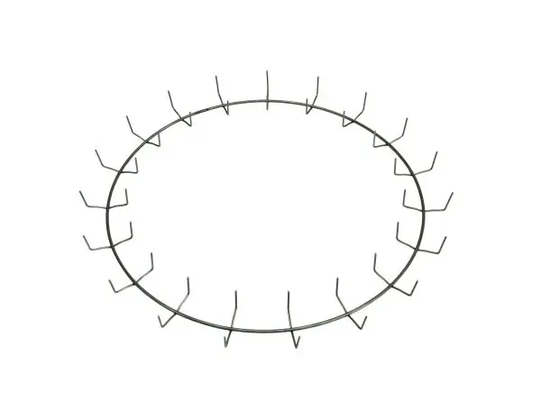 20" LESS CLAMP RING W/19 CLIPS Box of 25