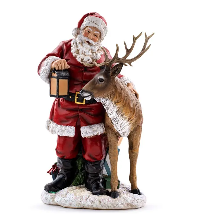 Santa with Deer
