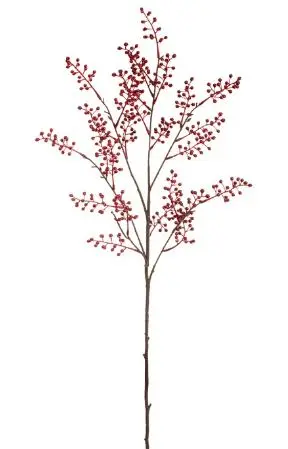41124-34" Red Berry Branch