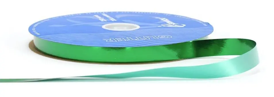 GL7 22   GLITTER EMERALD    3/4 250 YD  6 Rolls per Case