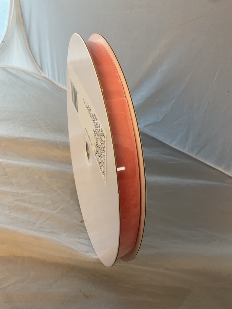 437009   Classiq Velvet Light Pink 5/8in x 25 Yards    40 Rolls Per Case 