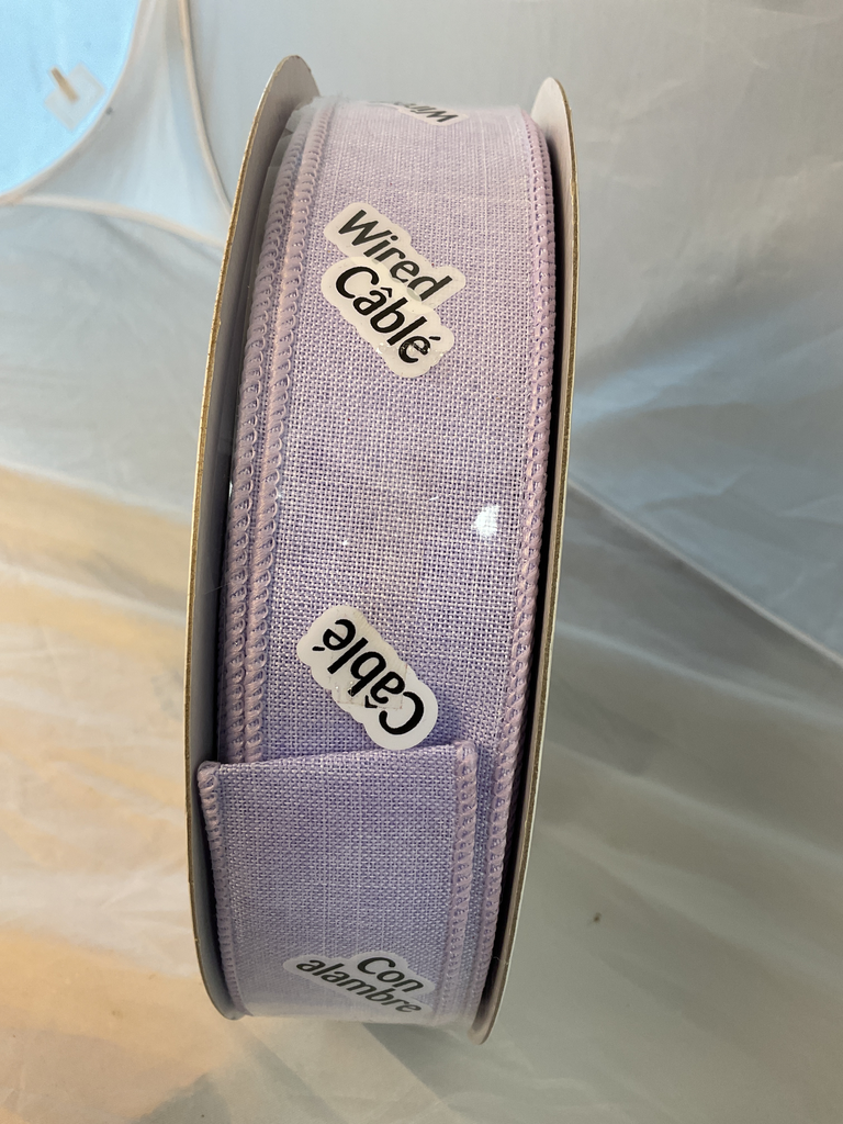 ILN-009-50-LLV   DWI-LINEN LT LAVENDER   1.5 IN X  50 YD   12 Rolls per Case