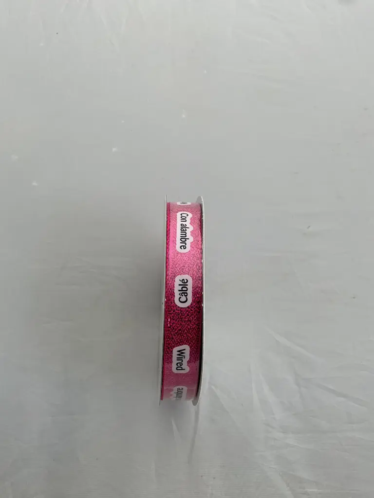 439423   W SARINA METALLIC FUCHSIA   5/8" X 25 YD  120 Rolls Per Case
