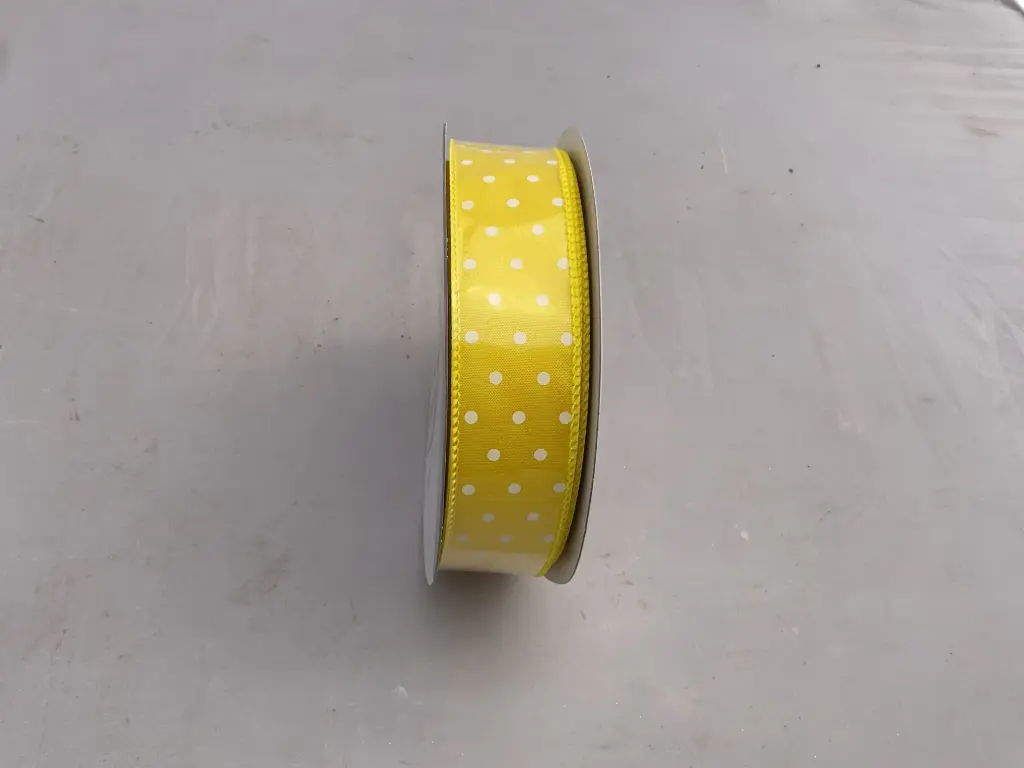 IWH-009-50-YEL YELLOW DOT  1.5 X 50 yard  12 Rolls per case  