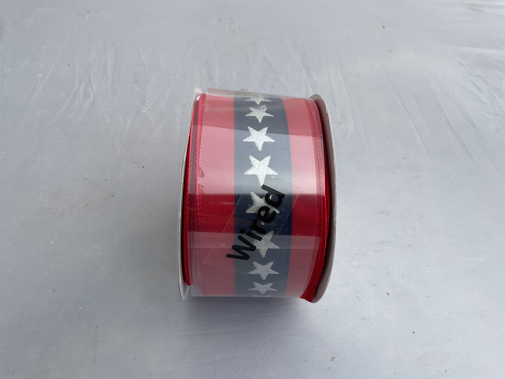 445806 W VALOR RED/BLUE  2.5 in x 10 yd  40 10YD   12 Rolls Per Case
