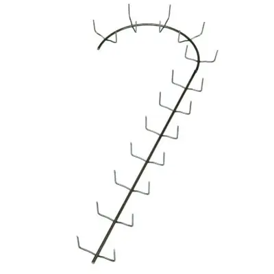24" CLAMP CANDY CANE ( LEFT)  