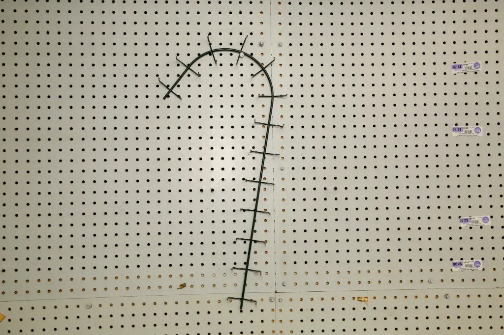 24" CLAMP CANDY CANE ( LEFT)  