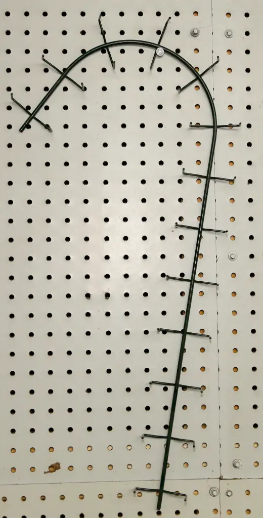 24" CLAMP CANDY CANE ( LEFT) BUNDLE OF 25