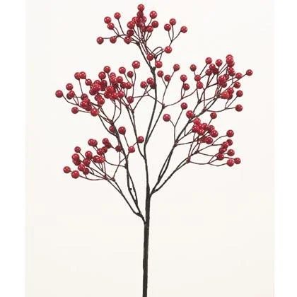 23005  Red Mini Winterberry Pick