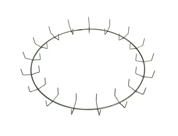 18" Less Clamp Ring w/ 17 Clips