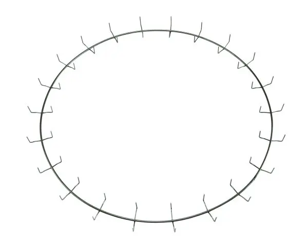 30" Less Clamp Ring w/ 22 Clips