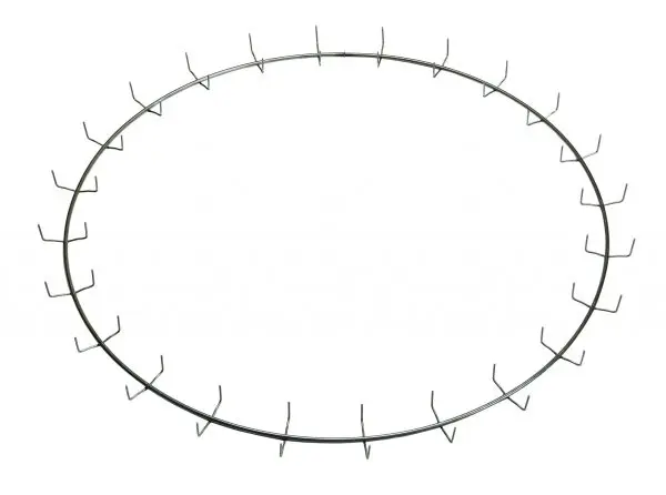 36" Less Clamp Ring w/ 24 Clips