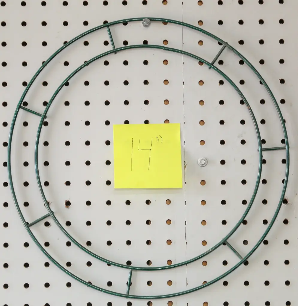 14" DOUBLE RAIL RING 09 GA BOX OF 25