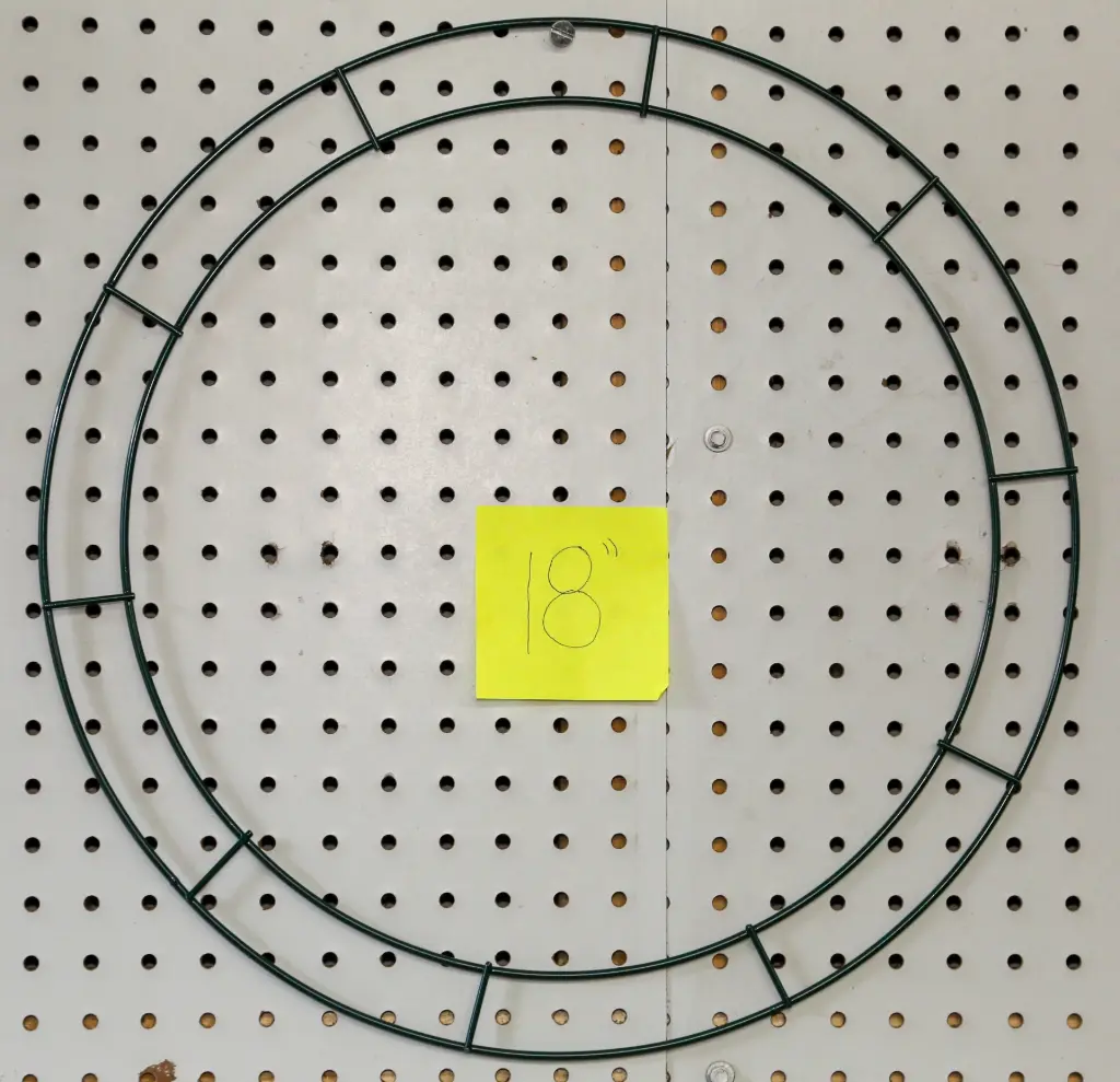 18" DOUBLE RAIL RING 09 GA Box of 25