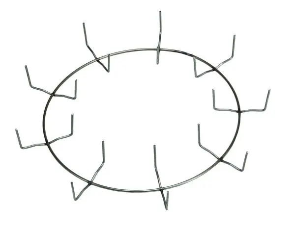 10" Clamp Ring w/ 9 Clips Box of 50