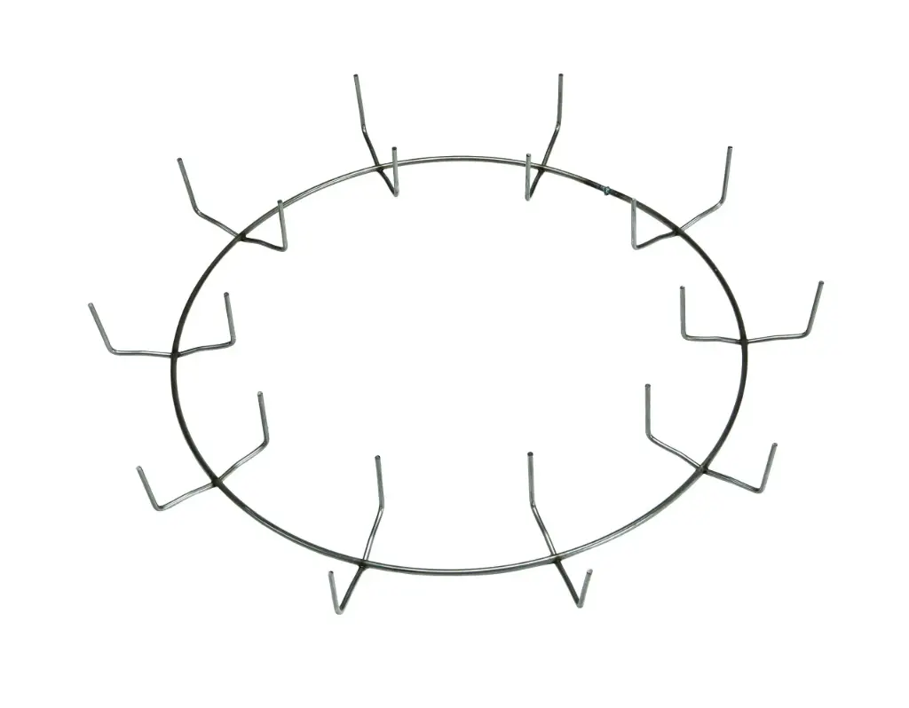 12" Less Clamp Ring w/10 Clips Box of 50