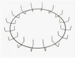 20" Less Clamp Ring w/ 16 Clips Box of 25