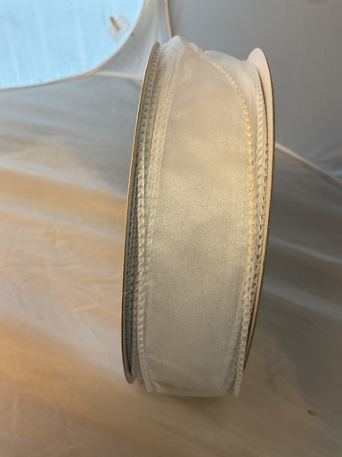 [ISS-009-50-WHW] ISS-009-50-WHW   DWI SHEERS WHITE  1.5 IN X 50 YD 12 Rolls Per Case