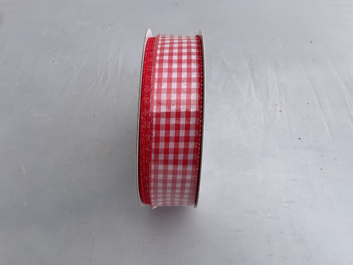 [S00070-09050-B013] S00070-09050-B013 W PICNIC RED  1-1/2  50 YD  12 Rolls Per Case