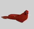 [MH16192] 5" RED CARINAL (1 dozen)