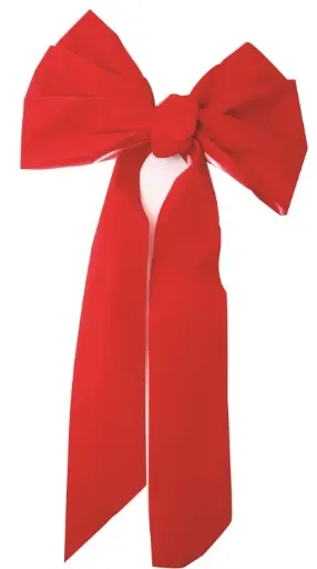 [6L80V ] 6-LOOP VELVET BOW #80