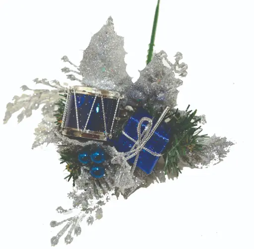 [XH73231SIL] DRUM/BOX/HOLLY PIK SIL