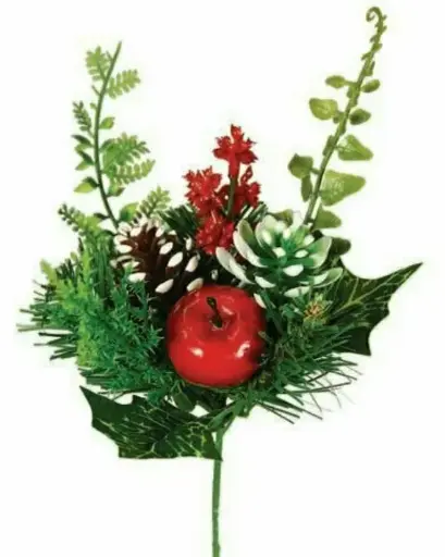 [XP5535] Apple/cone/Ivy/fern pick 