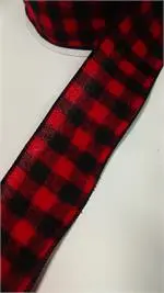 [X00935400-25-1003] W BUFFALO #40X25YD RED/BLACK