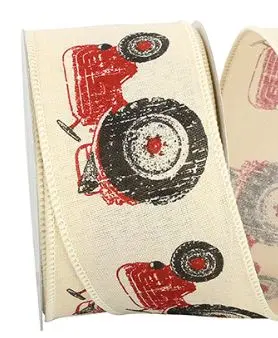 [93083W-065-40F] TRACTOR WIRED EDGE  RED 2-1/2 inch 10 YARDS