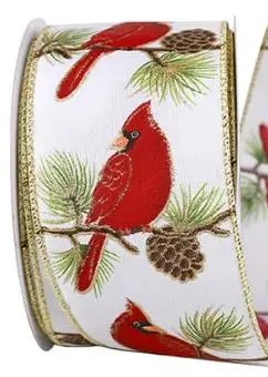 [93703W-695-40H] Cardinal Pinecone Perch 2.5X20YDS