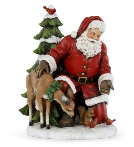 [51153] Santa Feeding Anmls