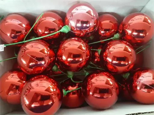 [213398RED] 50MM Ball on a 6" wire.  Box of 24