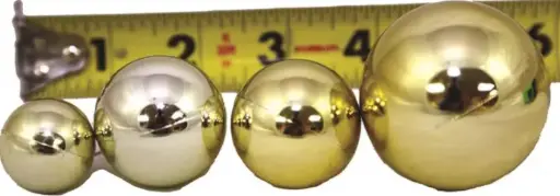 [XH10791GOL ] SMALL GOLD BALL