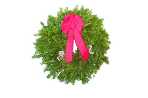 [W-B-24] Balsam wreath, 24 OA