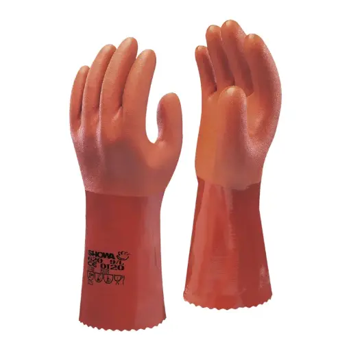 [Showa Atlas 620X-Large 510633] Heavy Duty PVC X-Large 12Pair/Pack