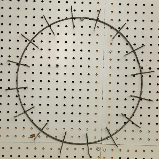 [16CLR - BOX of 50] 16" CLAMP RINGS 08GA Box of 50