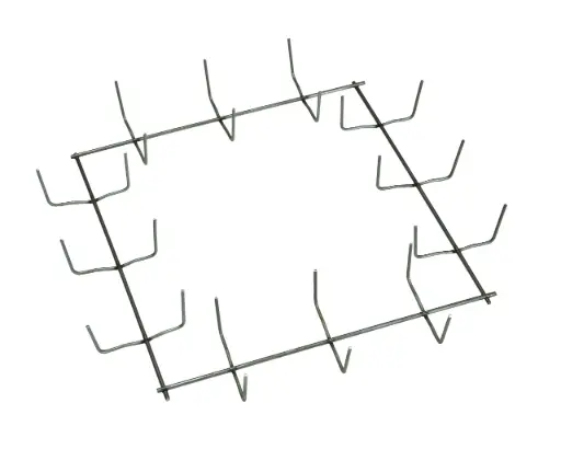 [18CLSQR] 18" CLAMP SQUARE (6 CL PER SIDE) 25/BUNDLE