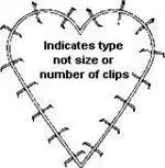[24CLHRT] 24" CLAMP L'ARGE HEART 25/BUNDLE10026521962952Trailer 2