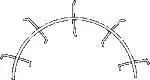 [830CLARC] 8" X 30" CLAMP ARCH 25/BUNDLE