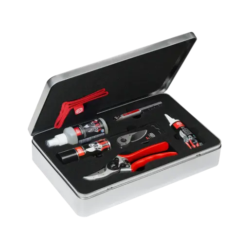 [Felco 933] Premium Service & Maintenance box Including Felco 2, 2/3 blade, 2/30 key, F9