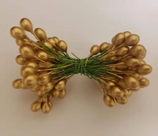 [326287GLD] 7MM-8MM Gold Double Ender, 20GRS