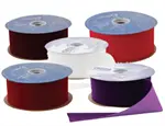 [W40-050-ROY(158621)] Royal Blue Velvet w/Wired Edge, 2.5'' x 50yds