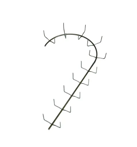 [18CLCCL-25] 18" CLAMP CANDY CANE (LEFT) BUNDLE OF 25