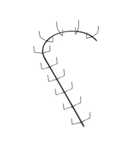 [18CLCCR-25] 18" CLAMP CANDY CANE (RIGHT) BUNDLE OF 25