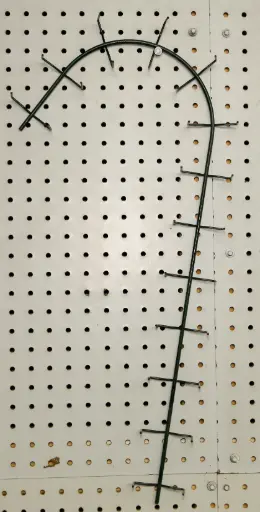 [24CLCCL-25] 24" CLAMP CANDY CANE ( LEFT) BUNDLE OF 25