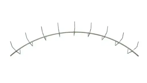 [624CLARC-25] 6" X 24" CLAMP ARCH BUNDLE OF 25